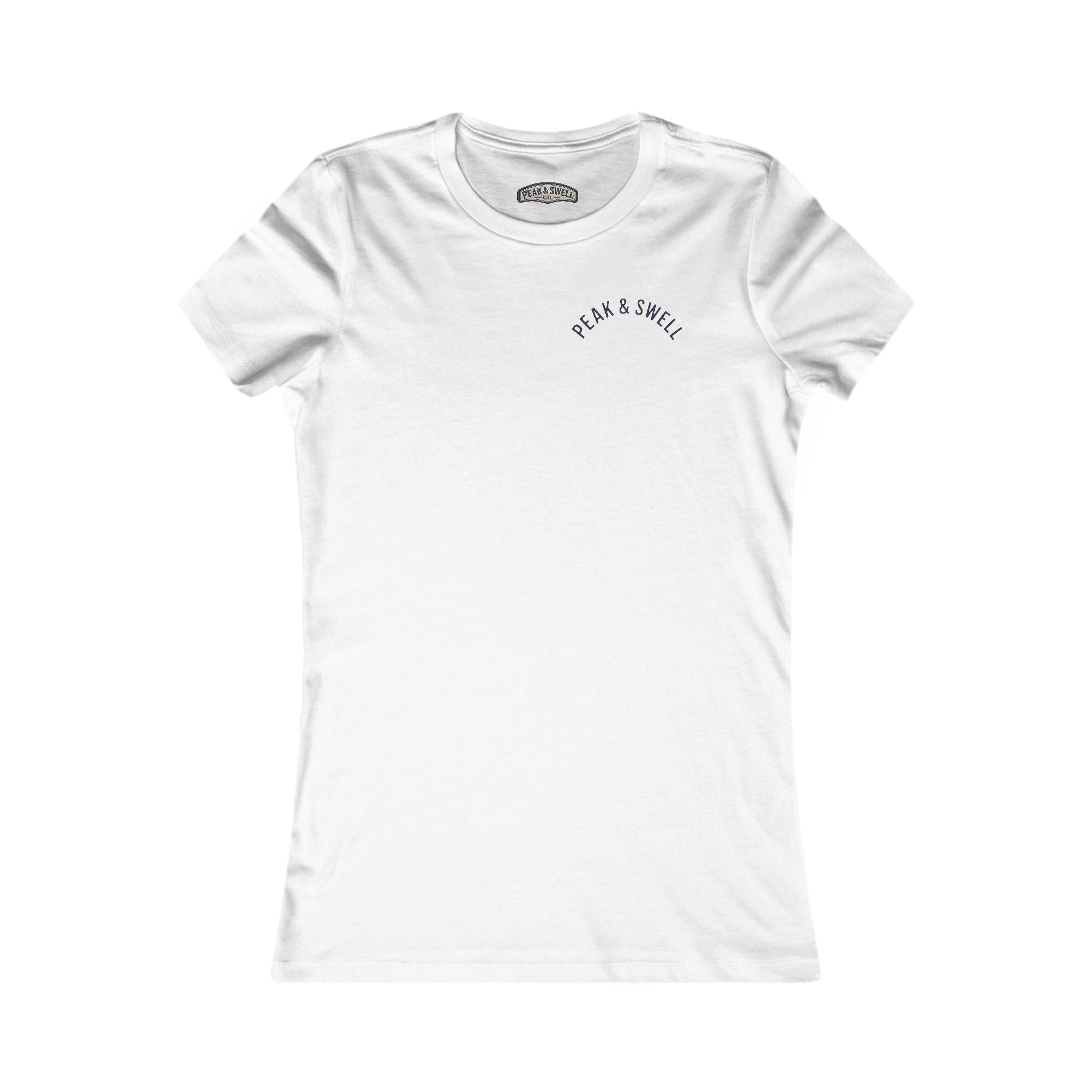 Women's Beach Bun cotton tee