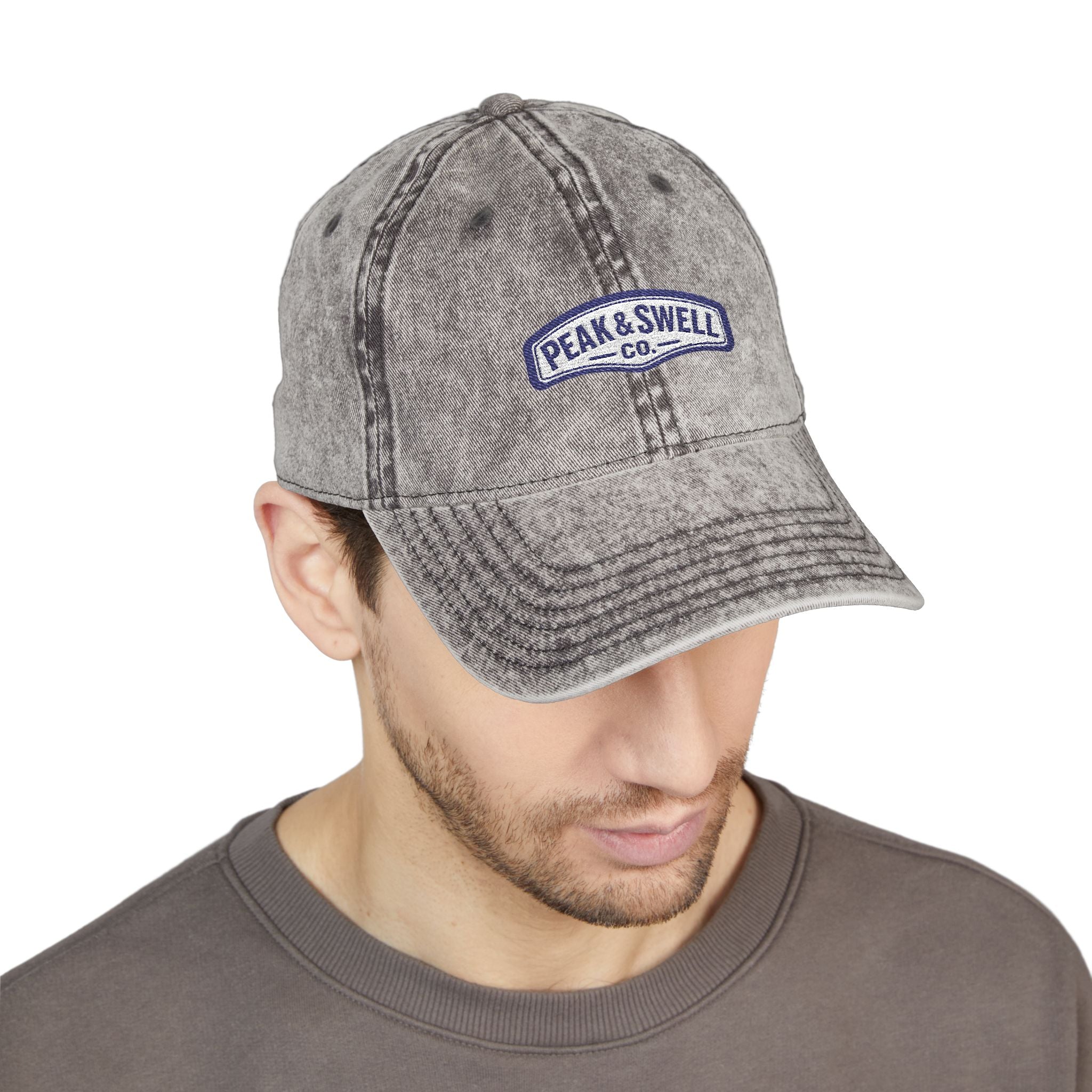 Vintage embroidered original logo cap