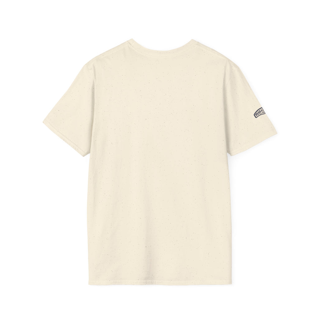Minimal mountain & surf Graphic tee