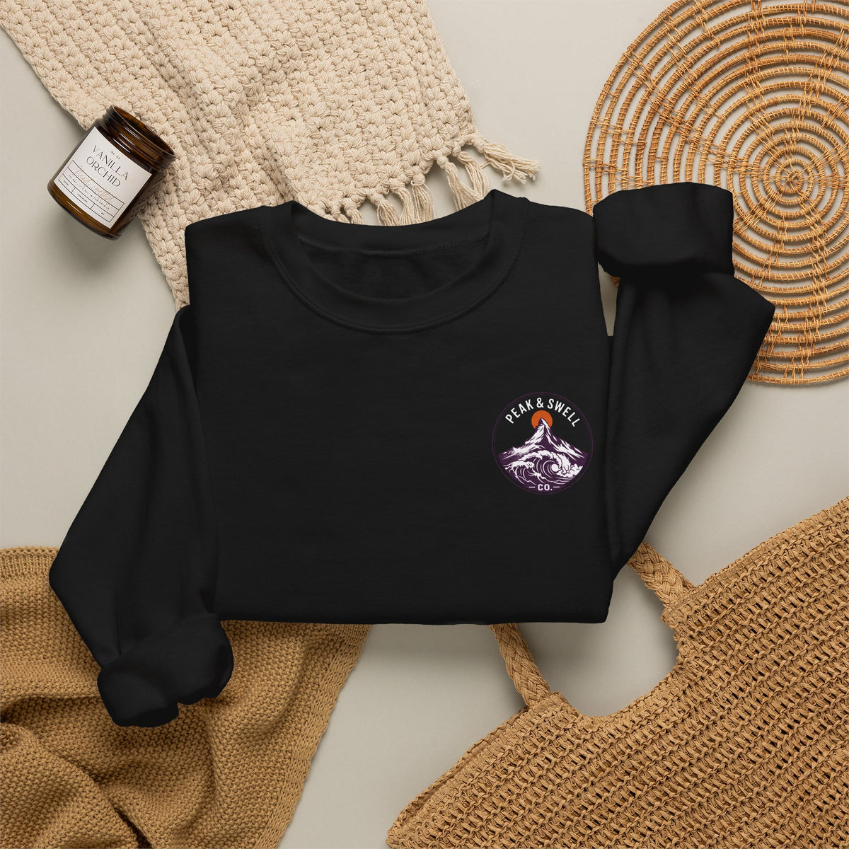 Men's Peak & Swell logo sweater
