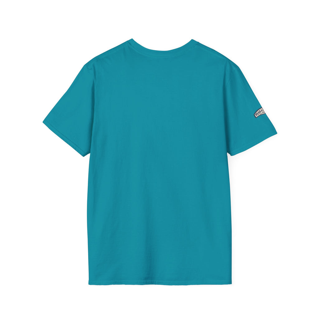 Minimal mountain & surf Graphic tee
