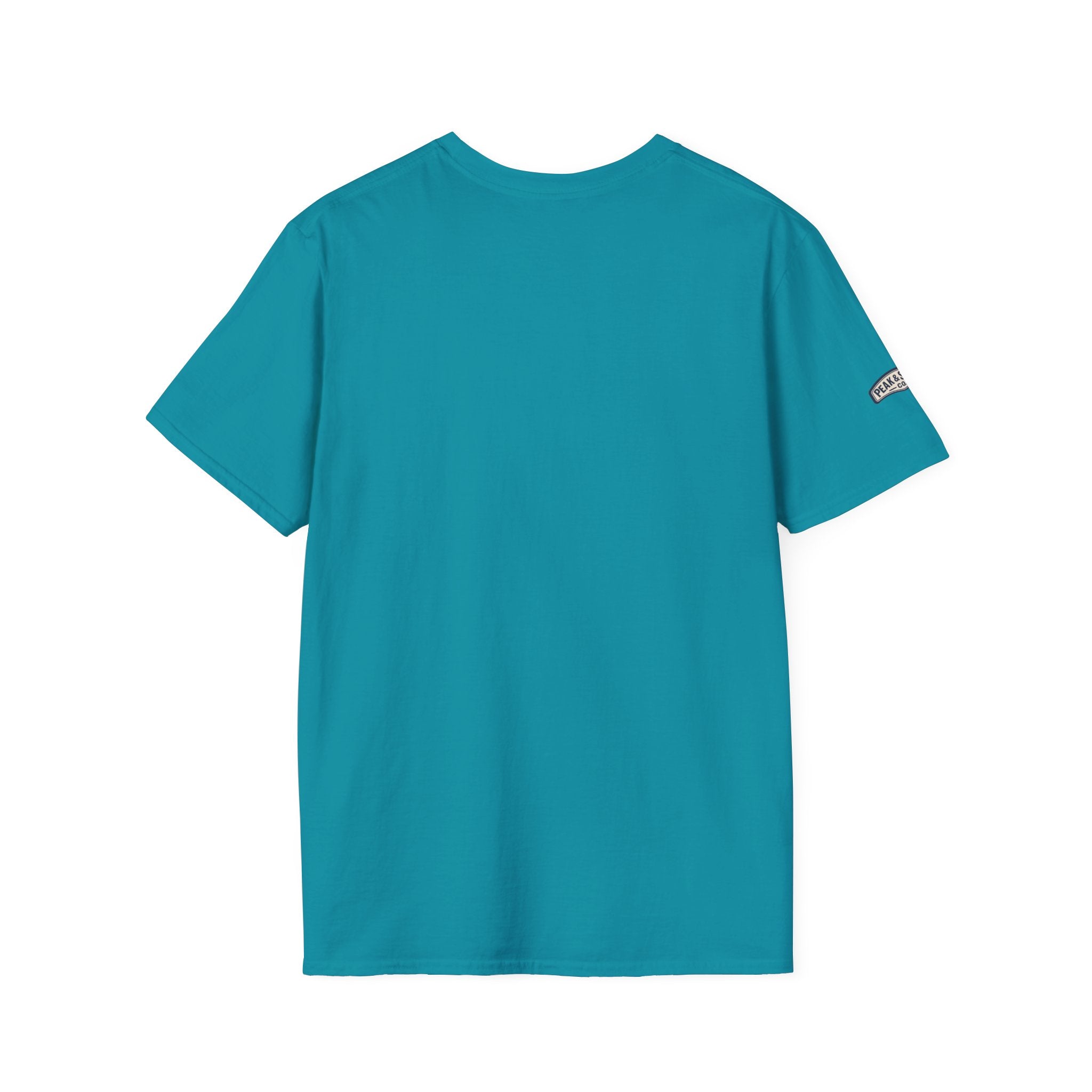 Minimal mountain & surf Graphic tee