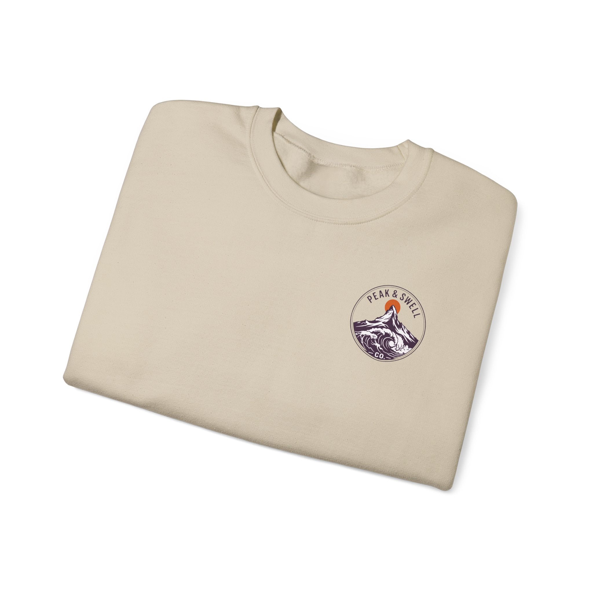 Men's Peak & Swell logo sweater