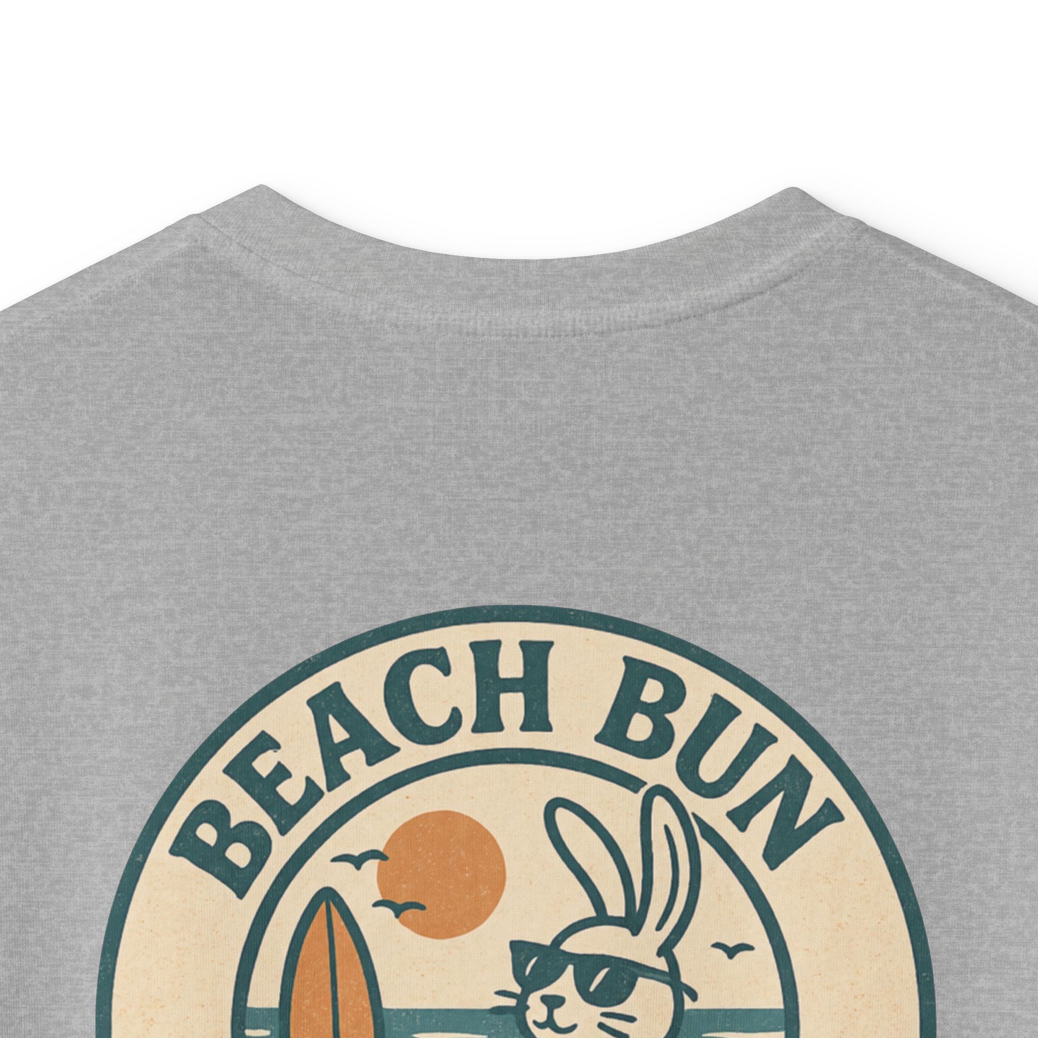 Girls' "Beach Bun" cotton tee