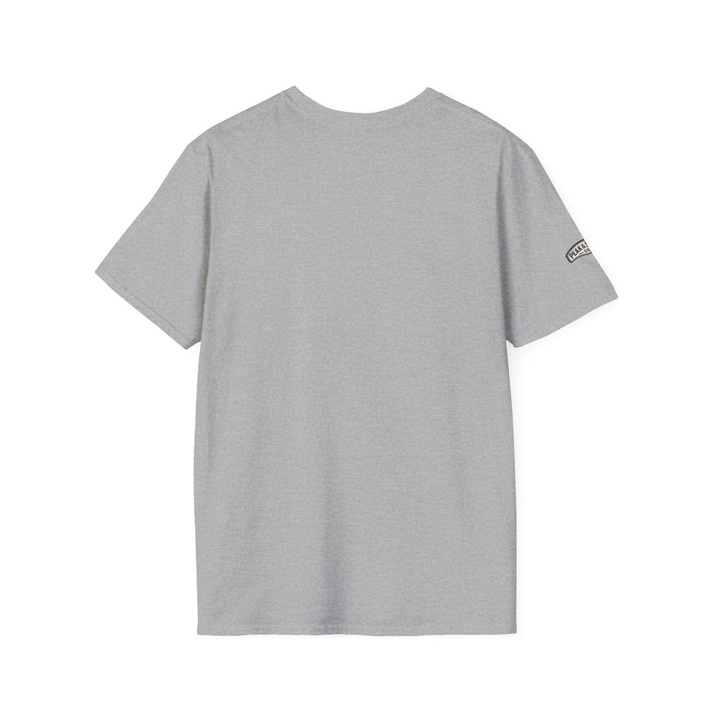 Minimal mountain & surf Graphic tee