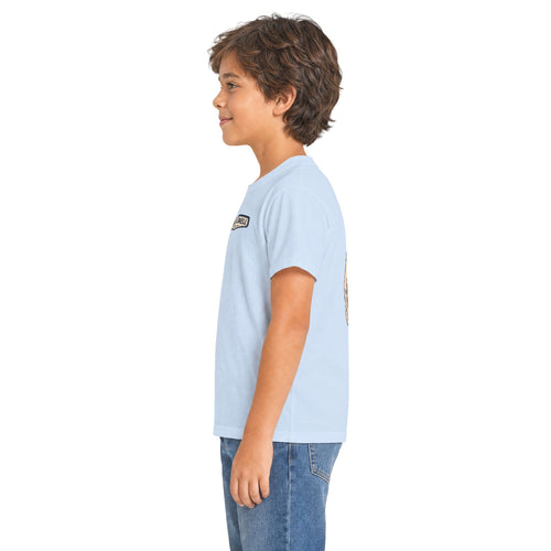 Boys' "Feline Fine" cotton tee