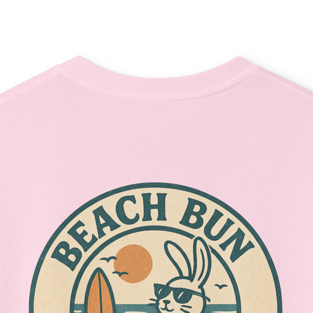 Girls' "Beach Bun" cotton tee