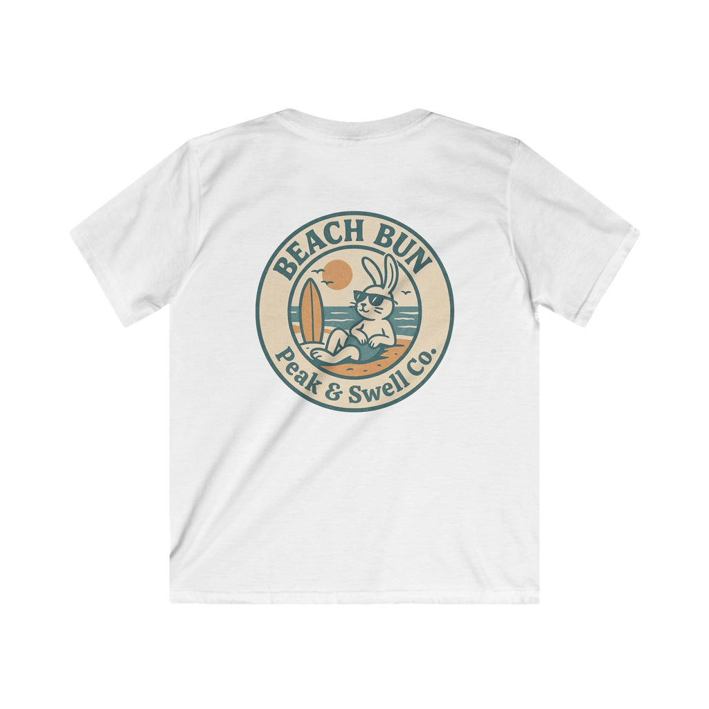 Girls' "Beach Bun" cotton tee