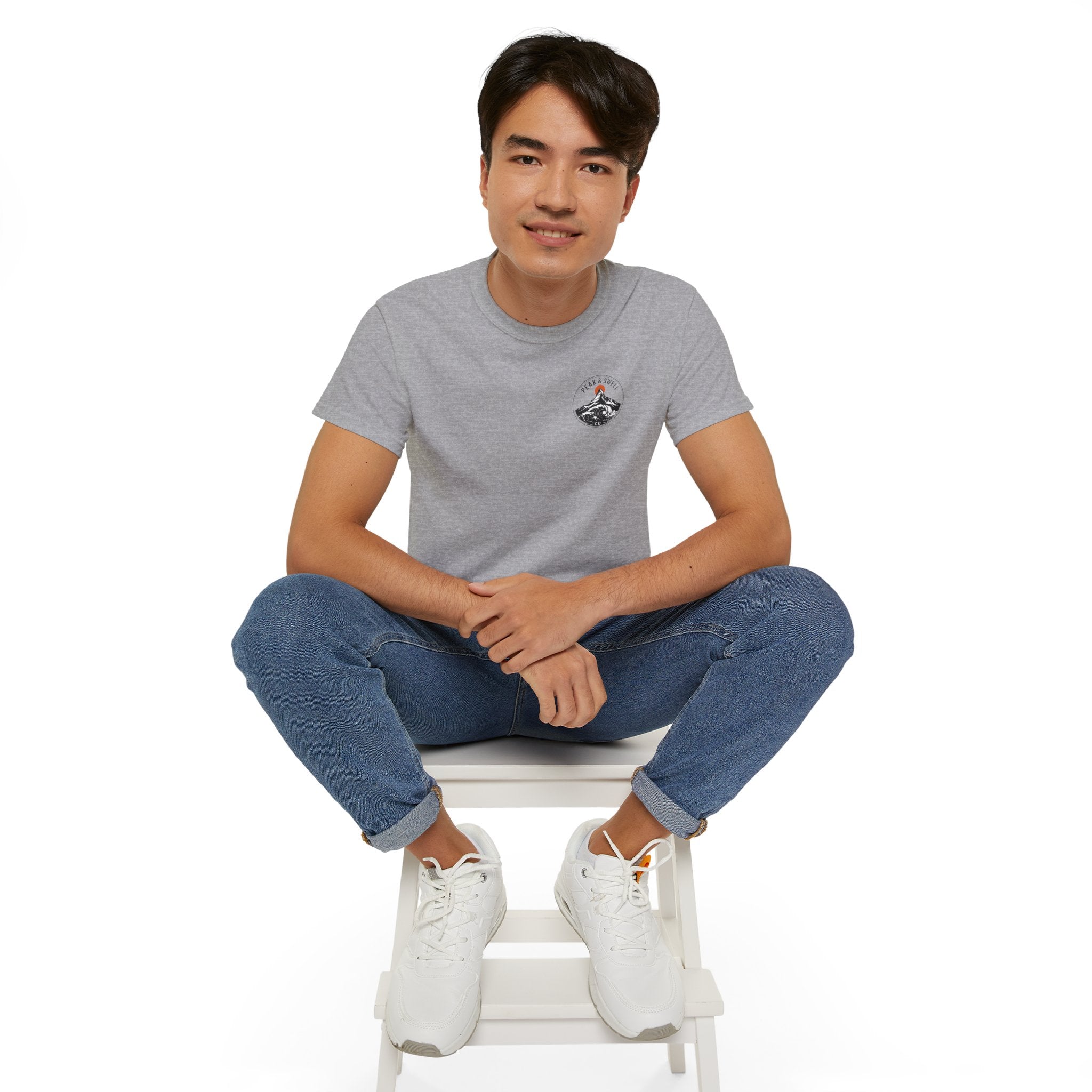 Limited edition Peak & Swell climbing tee