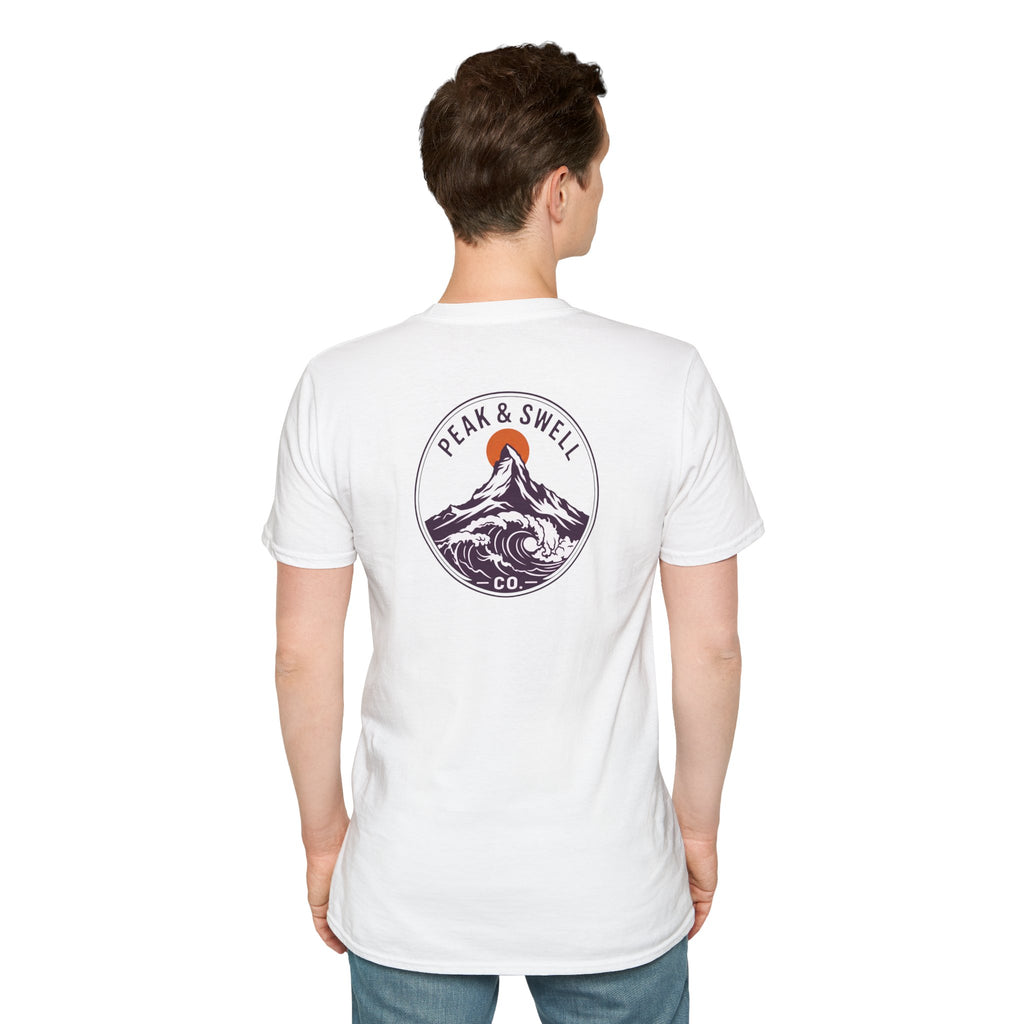 Camiseta de algodón clásica con logo original para hombre