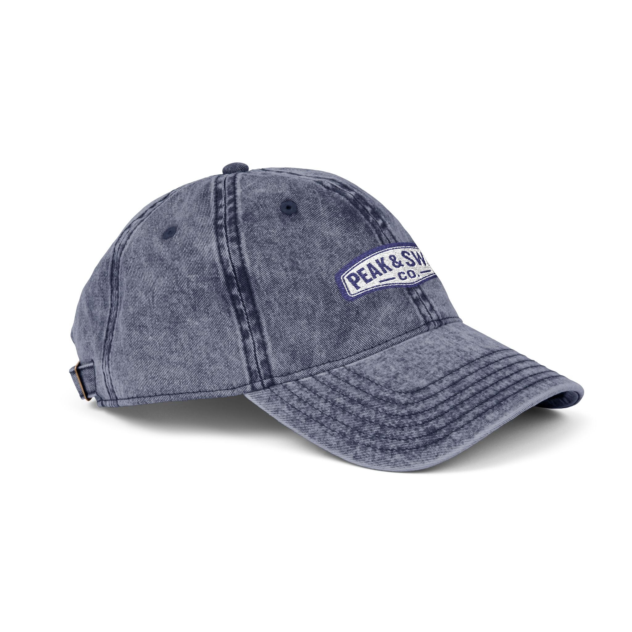 Vintage embroidered original logo cap