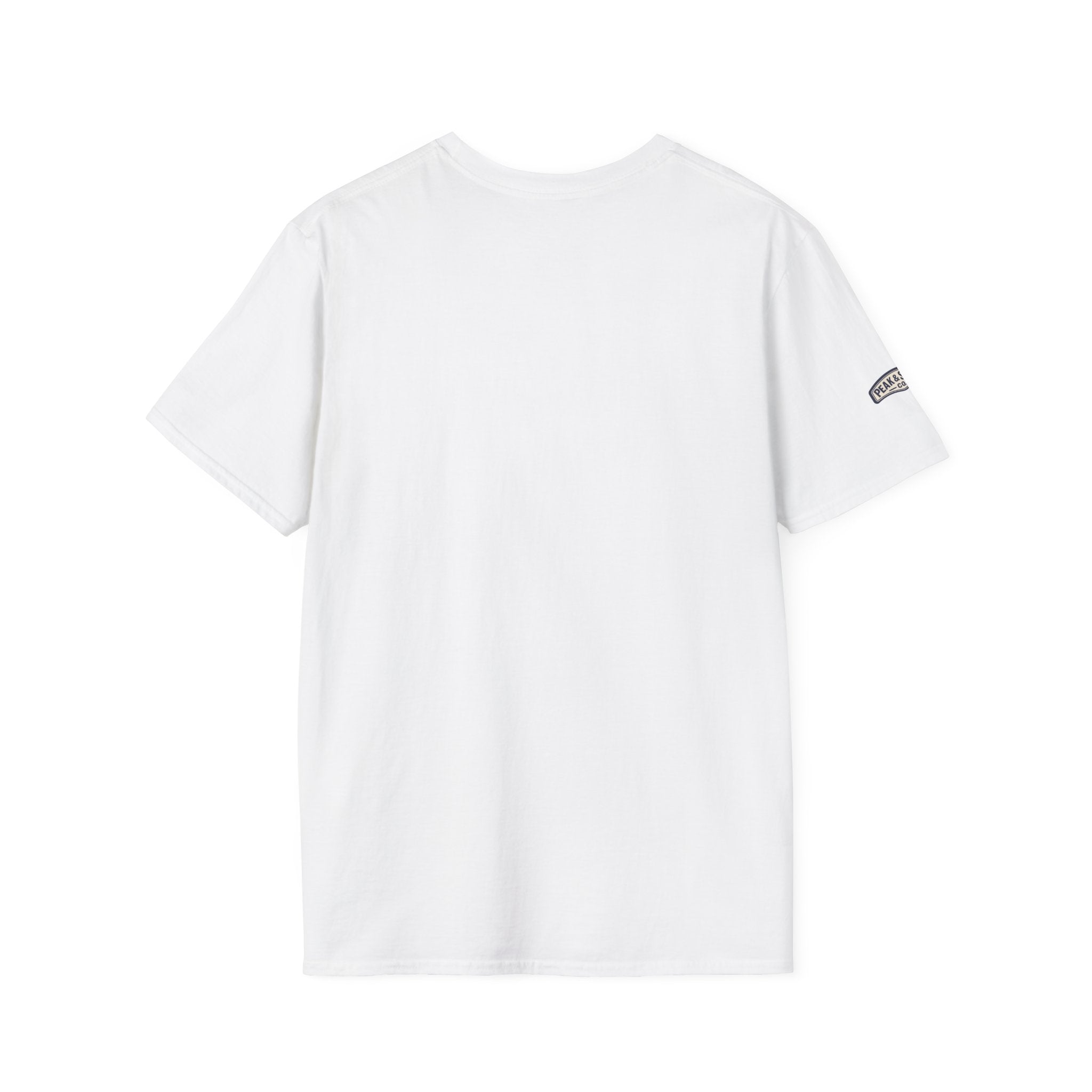 Minimal mountain & surf Graphic tee