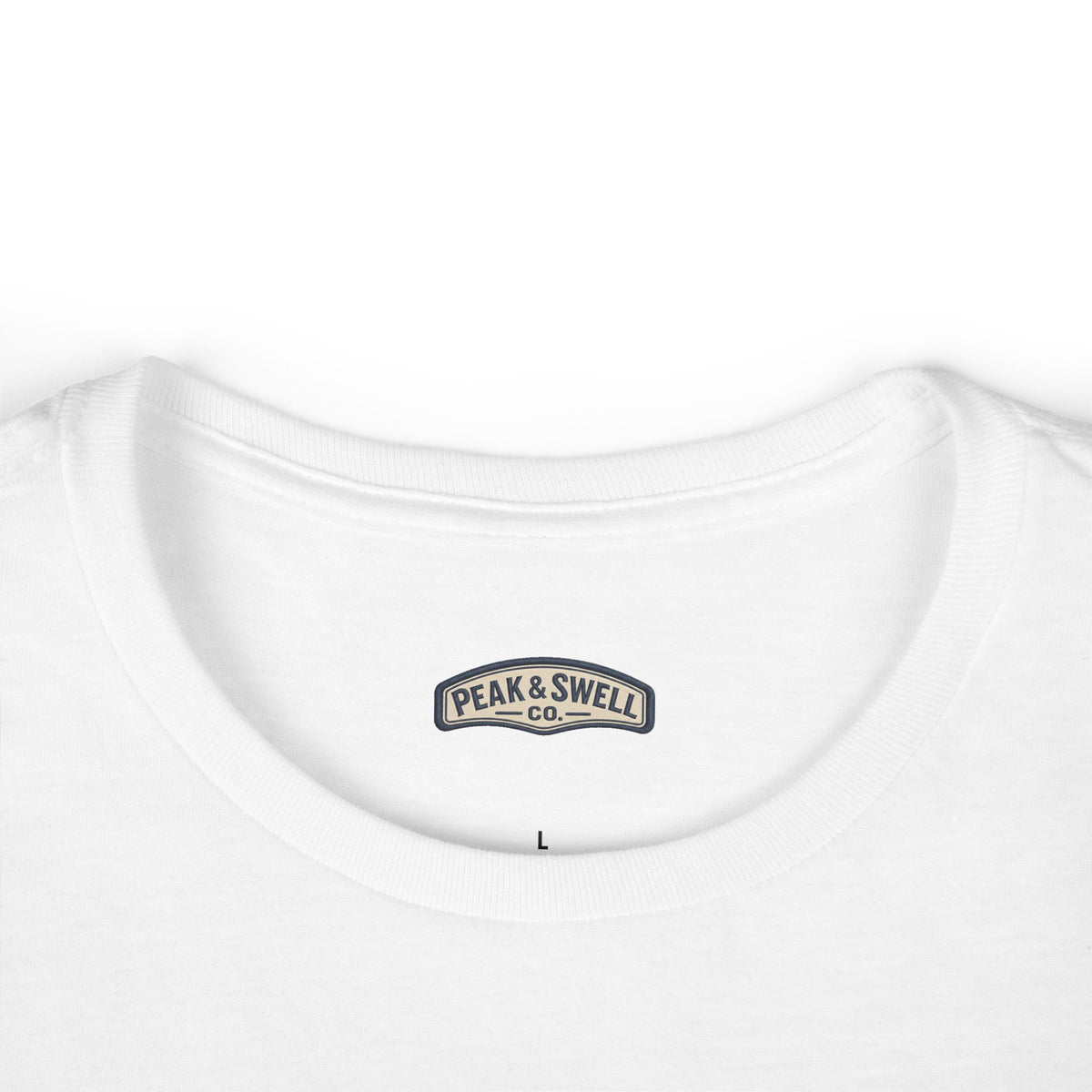 Women's semi-fitted cotton tropical tee
