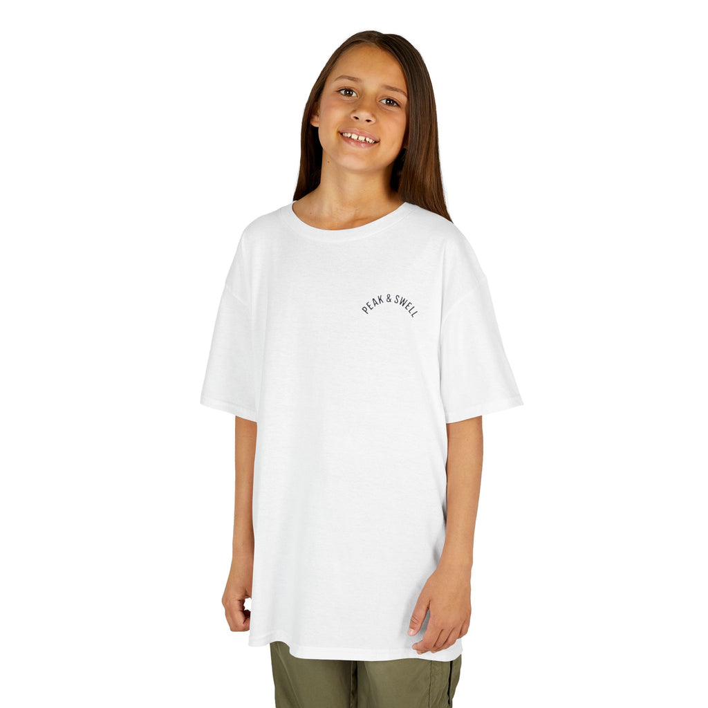 Girls' cotton adventure tee