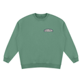 Oversized Vintage Wash Fleece Sweatshirt