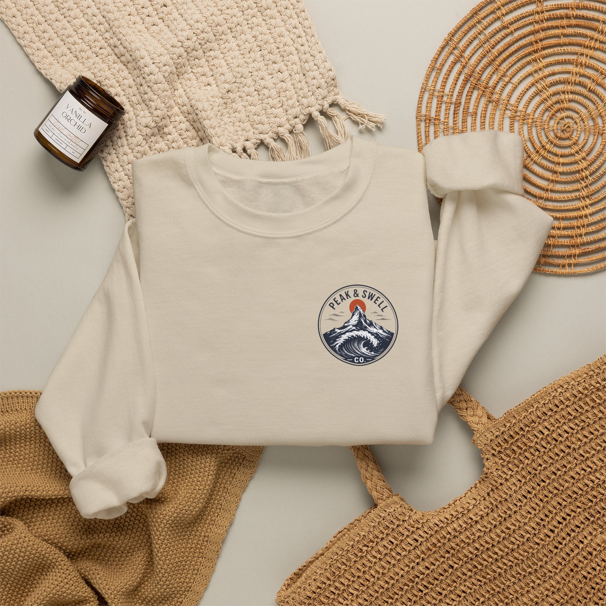 Peak & Swell Co's unisex sweater