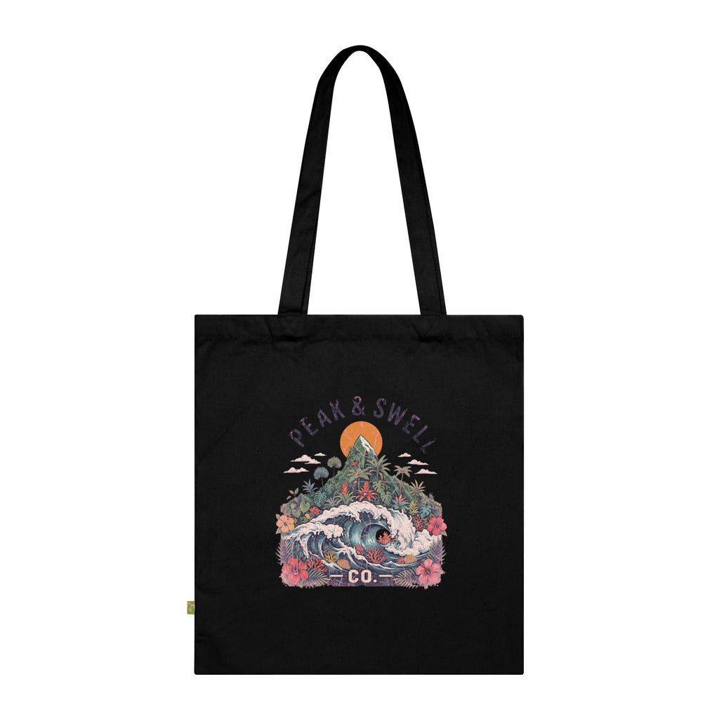 Tote Bag — Peak & Swell Co. Surf Nature Organic Cotton Tote
