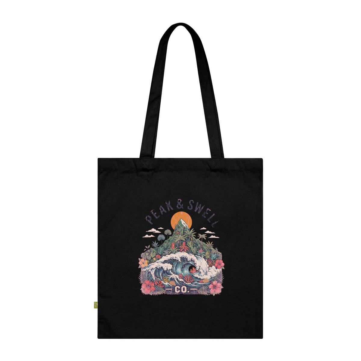 Tote Bag — Peak & Swell Co. Surf Nature Organic Cotton Tote
