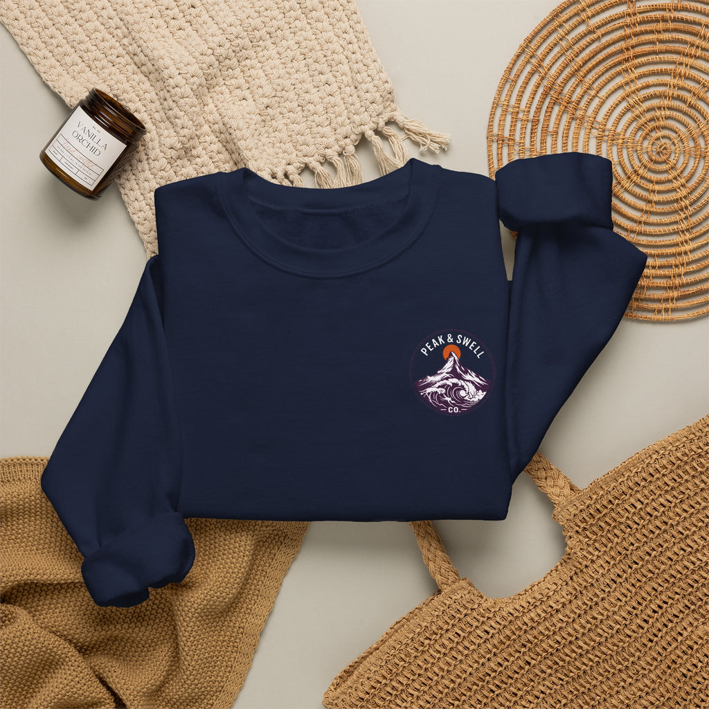 Men's Peak & Swell logo sweater