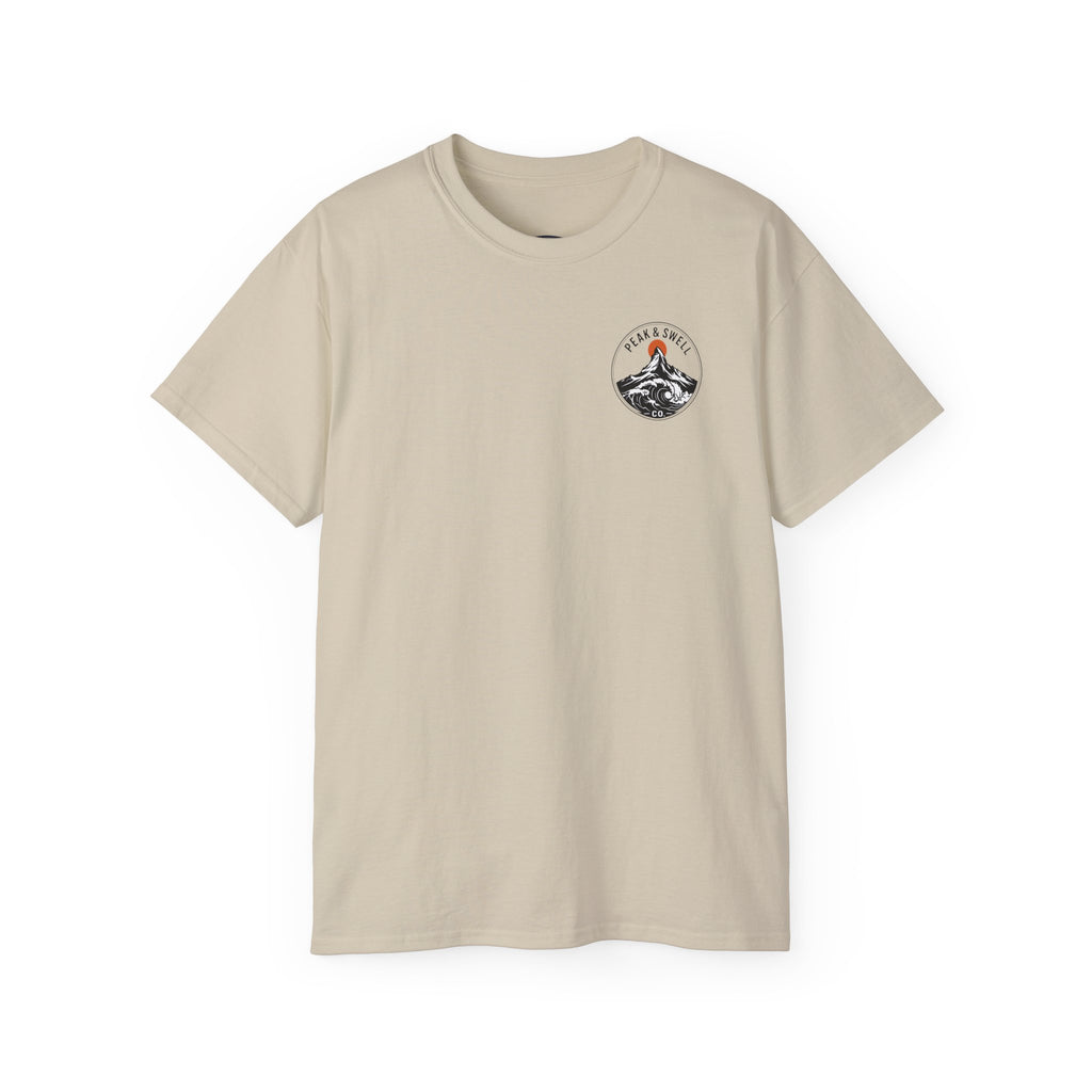 Limited edition Peak & Swell climbing tee